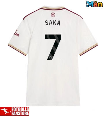 Arsenal Bukayo Saka #7 Tredje Tröja 2025-26 Kortärmad